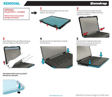 SlimTech™ for Lenovo Yoga 11e Gen 6 (2-in-1) - Gumdrop Cases