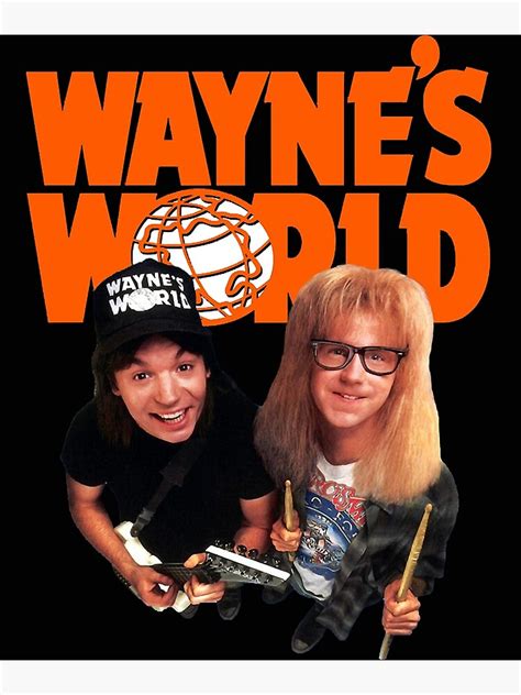 "Waynes World Essential" Poster for Sale by KristineWilli | Redbubble