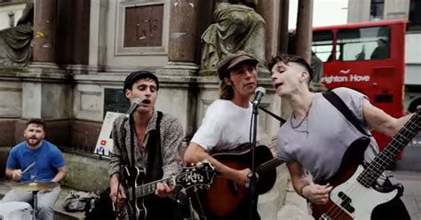 Busking group The Big Push plays inventive cover of The Who’s ‘My ...