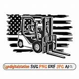 US Forklift Svg  Small Industrial Vehicle Clipart Lift Truck Cut sketch template