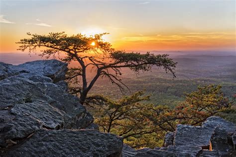 Primitive Camping and Thru-Hiking For All Ages at Cheaha State Park