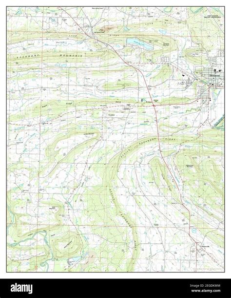 Greenwood, Arkansas, map 1987, 1:24000, United States of America by Timeless Maps, data U.S ...