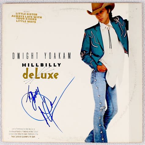 Dwight Yoakam Signed "Hillbilly Deluxe" Record Album Cover (JSA COA ...