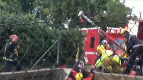 Man hauled from flood waters in California | US News | Sky News