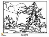 Pirate ship coloring Pages To Download And Print For Free sketch template