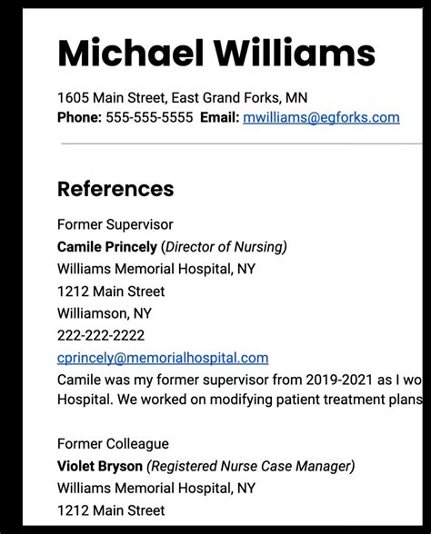 Resume References - Tips and Examples on How to List Them