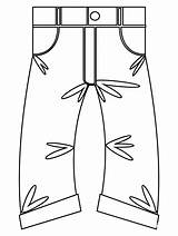 Denim Jean Jacket Flat Drawing Sketch Coloring Page sketch template