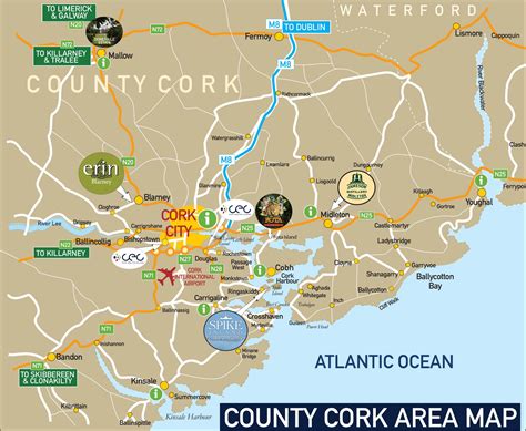 Cork County Ireland Map - Oconto County Plat Map