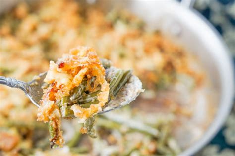 Keto Green Bean Casserole- A Low Carb Side Dish For Thanksgiving! | My Life Cookbook