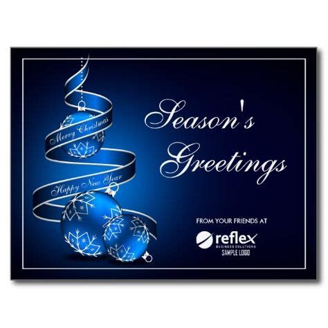 Corporate Season's Greetings Cards With Logo | Zazzle.com | Corporate ...