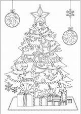 Free & Easy To Print Christmas Tree Coloring Pages  Tulamama sketch template