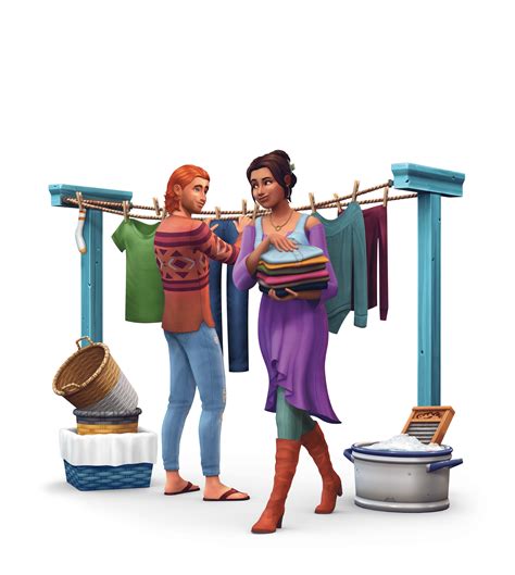 The Sims 4 Laundry Day Stuff: Official Assets (Logo, Renders, Screens ...