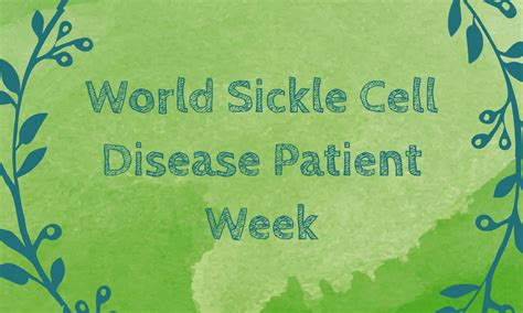 World Sickle Cell Disease Patient Week - Professor Felix Konotey-Ahulu