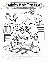 Science Coloring Pages For Kids sketch template