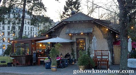 Cottage Cafe in Geneva, Switzerland. A tiny wonderful place to enjoy a ...