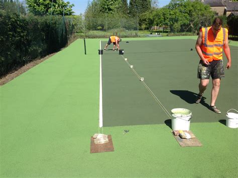Tennis Court Line Marking | UK Tennis Courts Sport Lines