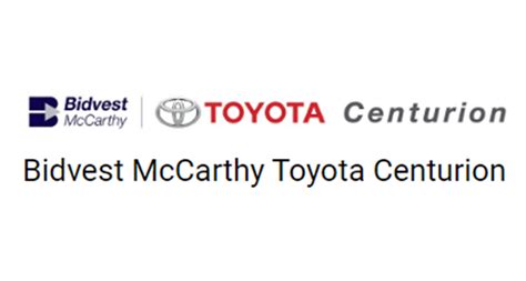 Bidvest McCarthy Toyota Centurion dealership in Centurion - AutoTrader