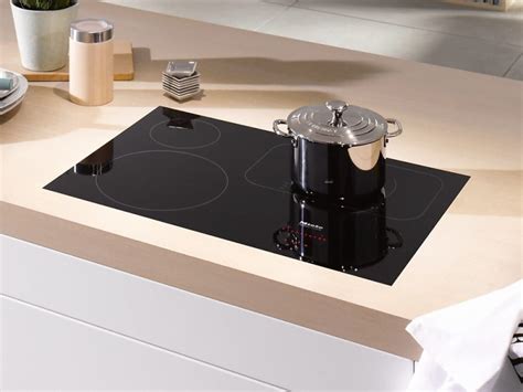 Miele KM6365 30 Inch Frameless Induction Cooktop with 4 Cooking Zones, Twin Booster Function ...