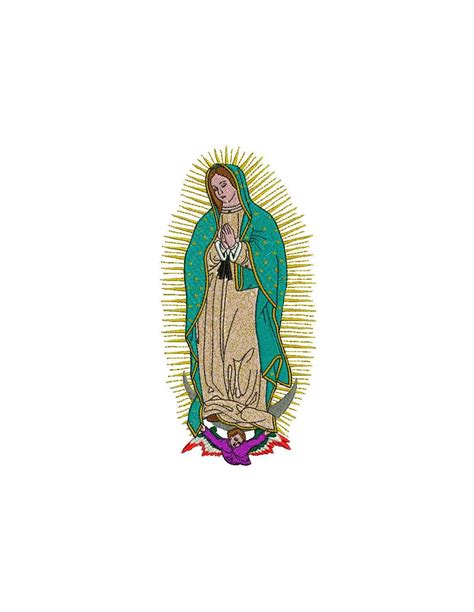 Our Lady of Guadalupe Embroidery Design