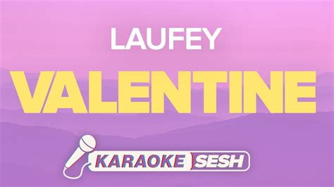 Laufey - Valentine (Karaoke) - YouTube