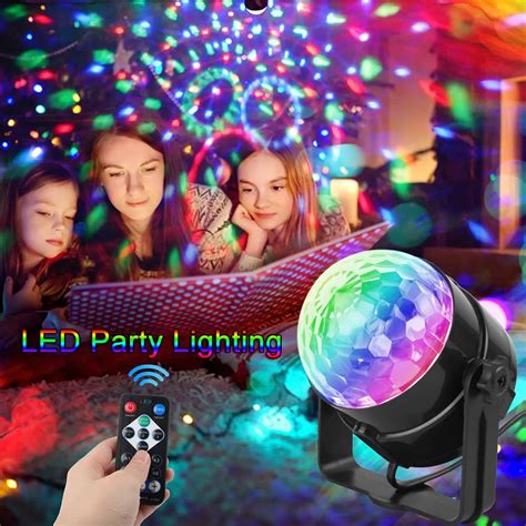 Activated Laser Projector Disco Ball for Christmas Festive Party