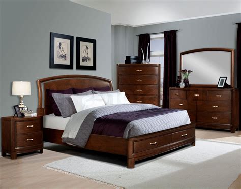 bedroom cherry gray | Cherry Wood Bedroom Furniture Wooden Yf Wa601 ...