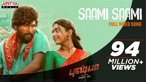 Saami Saami (Tamil) Full Video Song | Pushpa Songs | Allu Arjun ...