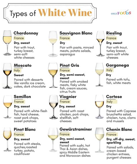 Different Types of White Wine a Wine-Lover Should Know About