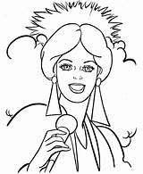 22  singer coloring pages RaadTawsif sketch template
