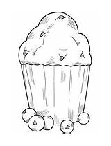 Muffin coloring Pages  Free Printable Pictures sketch template