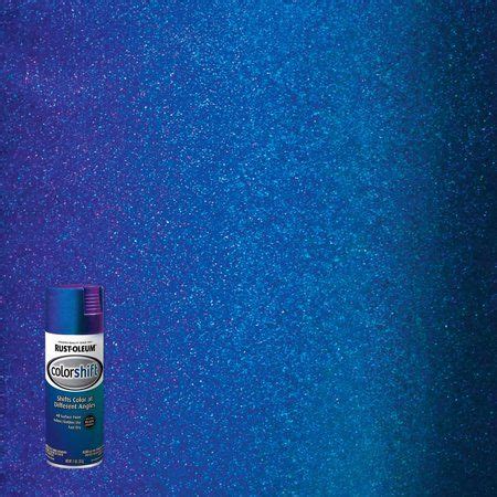 Blue Cosmos, Rust-Oleum Color Shift Spray Paint, 11 oz- Creates a color ...