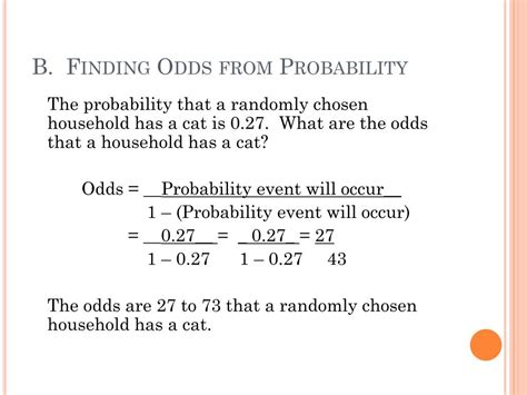 PPT - Probability and Odds PowerPoint Presentation, free download - ID ...