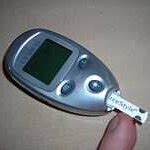 Electronic blood glucose meter. | Download Scientific Diagram