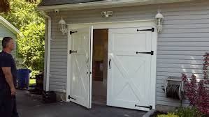 how to build swinging barn doors - Google Search | Barn style garage doors, Garage door design ...