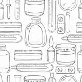 Medicine Bottle Coloring Page sketch template