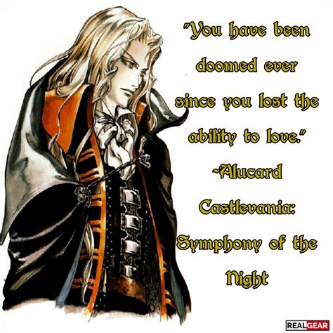 #alucard #gamer #castlevania #castlevaniasymphonyofthenight #videogamequotes For more gaming ...