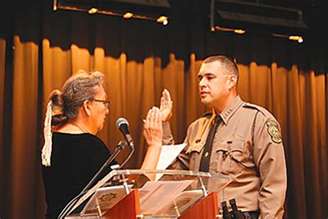 Navajo Nation Police Chief Phillip Francisco sworn in to office Aug. 22 ...