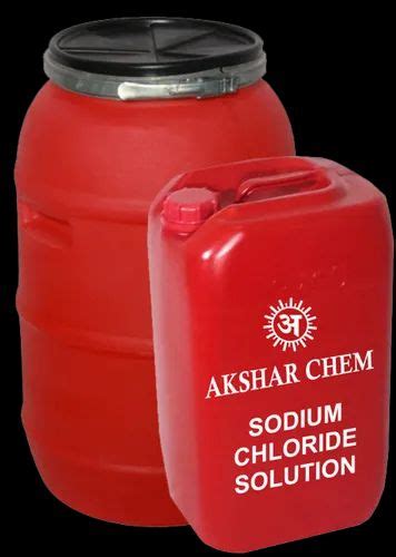 Sodium Chloride Solution at best price in Kolkata by Akshar Exim Company Private Limited | ID ...