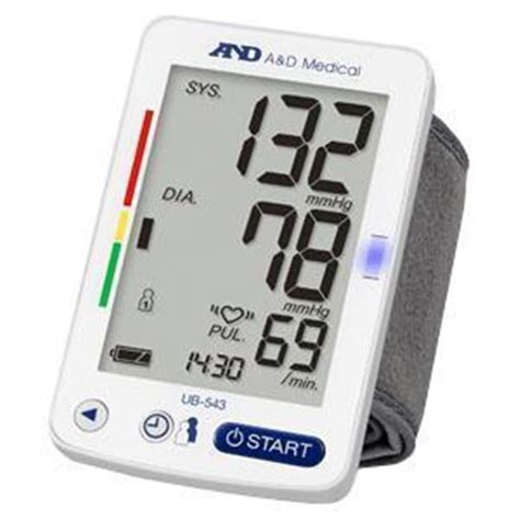 A&D UB-543 Medical Premium Multi-User Wrist Blood Pressure Monitor - Walmart.com - Walmart.com