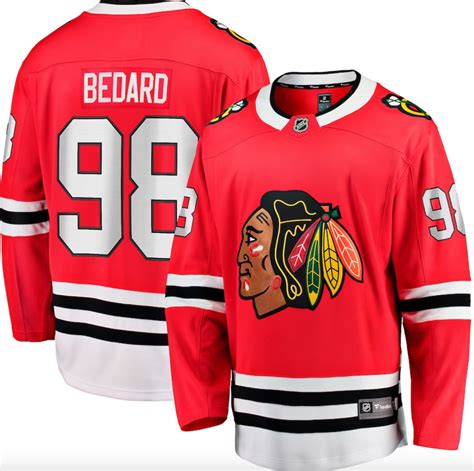 Connor Bedard Blackhawks jersey: Where to buy online - masslive.com