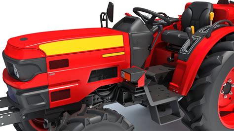 Mahindra Tractor 3D Model – 3D Horse