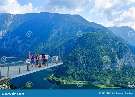 Skywalk of Hallstatt. World Heritage View in Hallstatt, Austria Editorial Stock Image - Image of ...