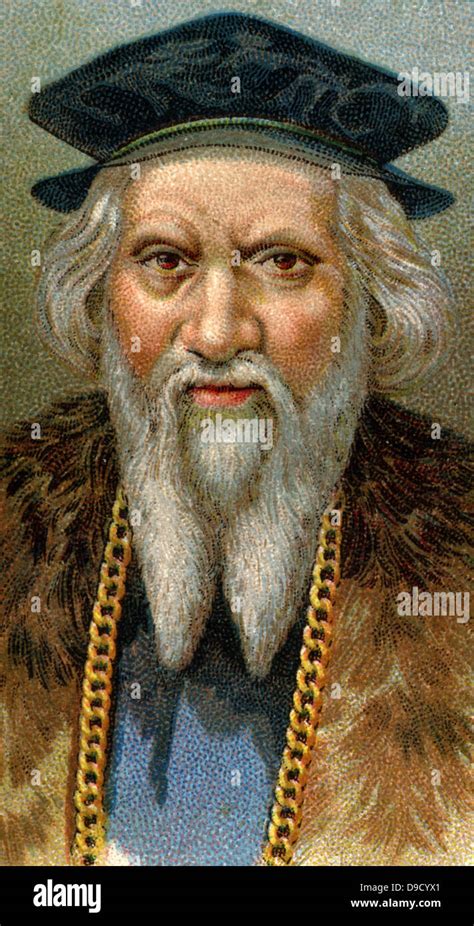 John Cabot (c1450-c1499) Genoese navigator and explorer Stock Photo, Royalty Free Image ...