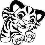 Tiger Coloring Pages Free Printable sketch template