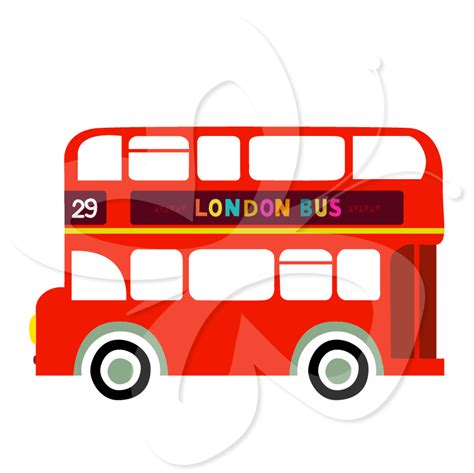 london double decker bus clipart - Clip Art Library