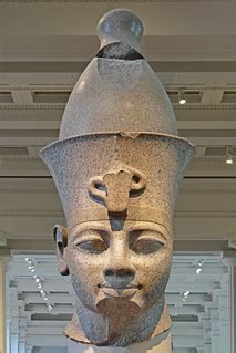 Aménophis III (British Museum) | Tête de la statue colossale… | Flickr