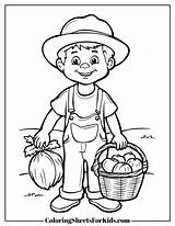 Farmer Coloring Pages Free Printable PDFs  Sheets For Kids sketch template