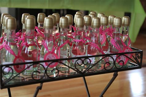 mini wine bottle party favors with custom labels | Wine party favor, Casino party decorations ...