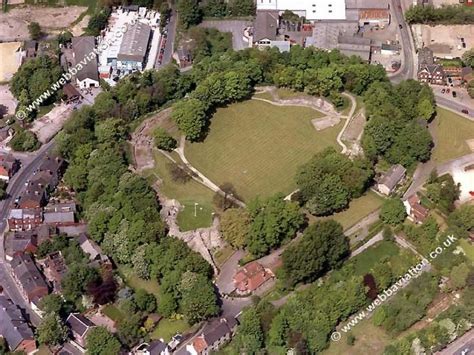 aerial view of Pontefract Castle | Yorkshire england, Leeds castle ...