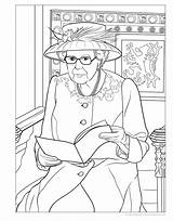 Queen Elizabeth II Royal Coloring Book – Fox Chapel Publishing Co sketch template